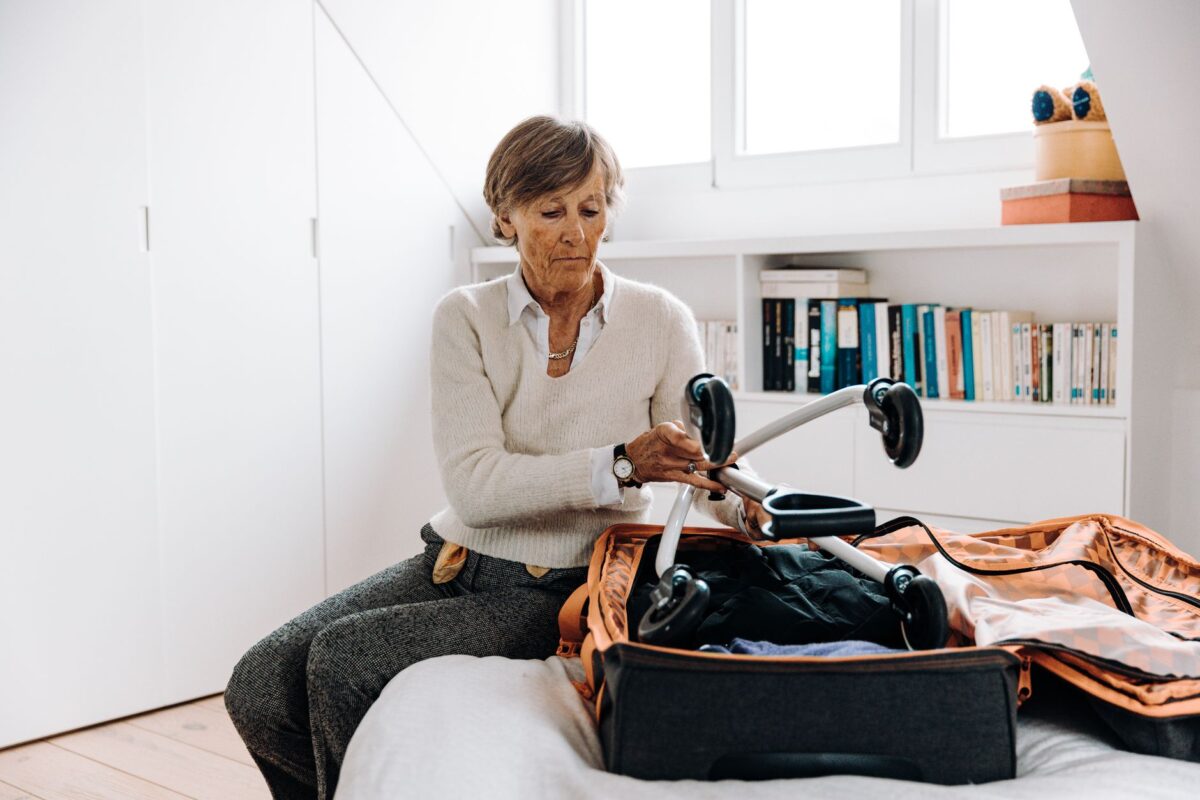 organisateur valise rangement compartimentage structure espace